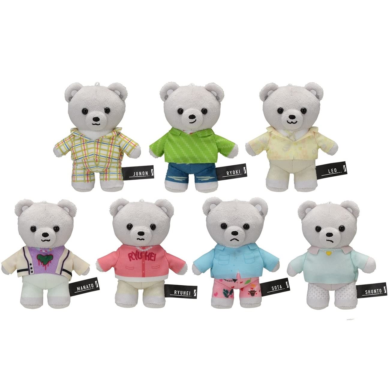 新品＞ビーファースト モアプラスマスコット ぬいぐるみ 7点セット BE