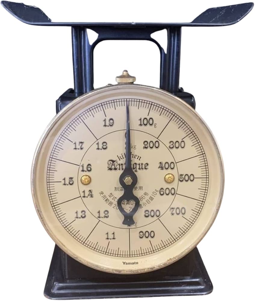 Amazon｜Yamato 料理用はかりキッチンスケール Antique(アンティーク