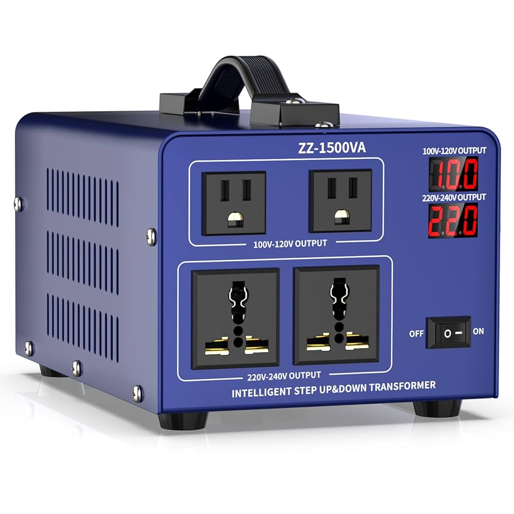 TM777-1500VA 電源変圧器 220V-110V TM777-1500VA 電源変圧器 220V-110V