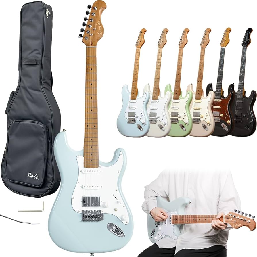 Amazon | Eris. Nestia エレキギター初心者セット 選べるアンプ SSH