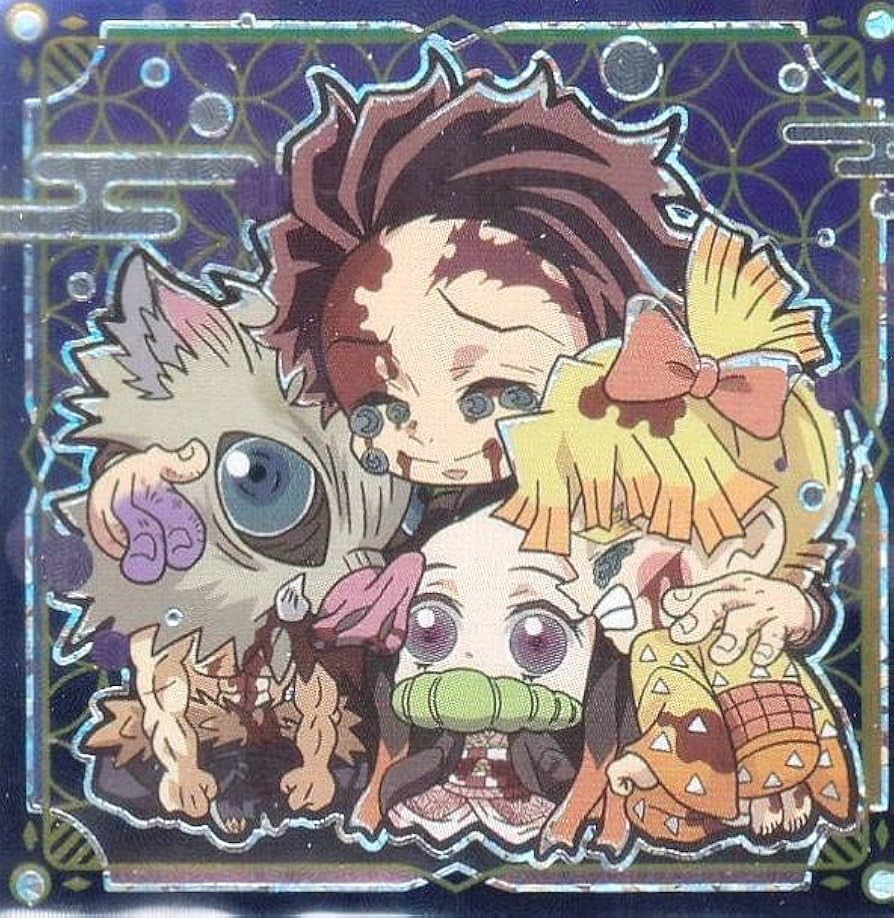 Amazon.co.jp: 【鬼滅8-13 炭治郎＆禰豆子＆善逸＆伊之助