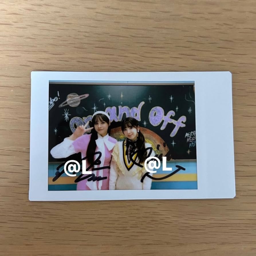 NiziU ミイヒ サイン入りチェキ