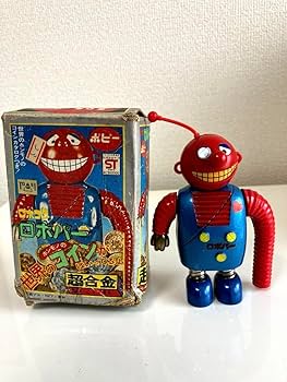 Amazon.co.jp: 当時物 がんばれロボコン ロボパー 超合金 箱付 美