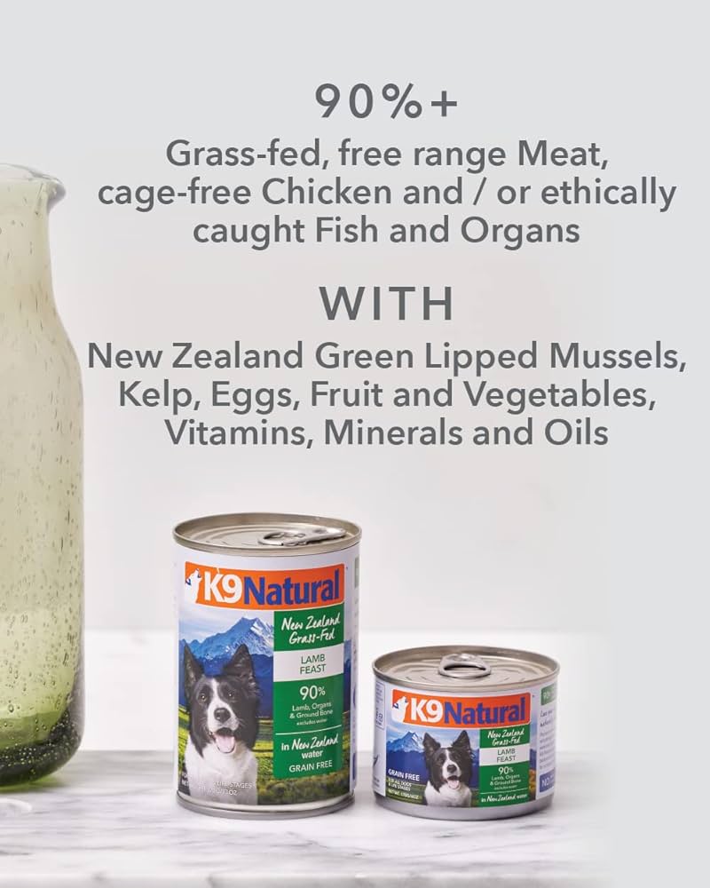 Amazon.co.jp: ケーナインナチュラル ドッグフード プレミアム缶 ラム