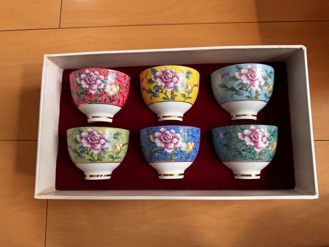 景徳鎮 茶器 高級な茶杯 6客セット ホーム＆キッチン 景徳鎮