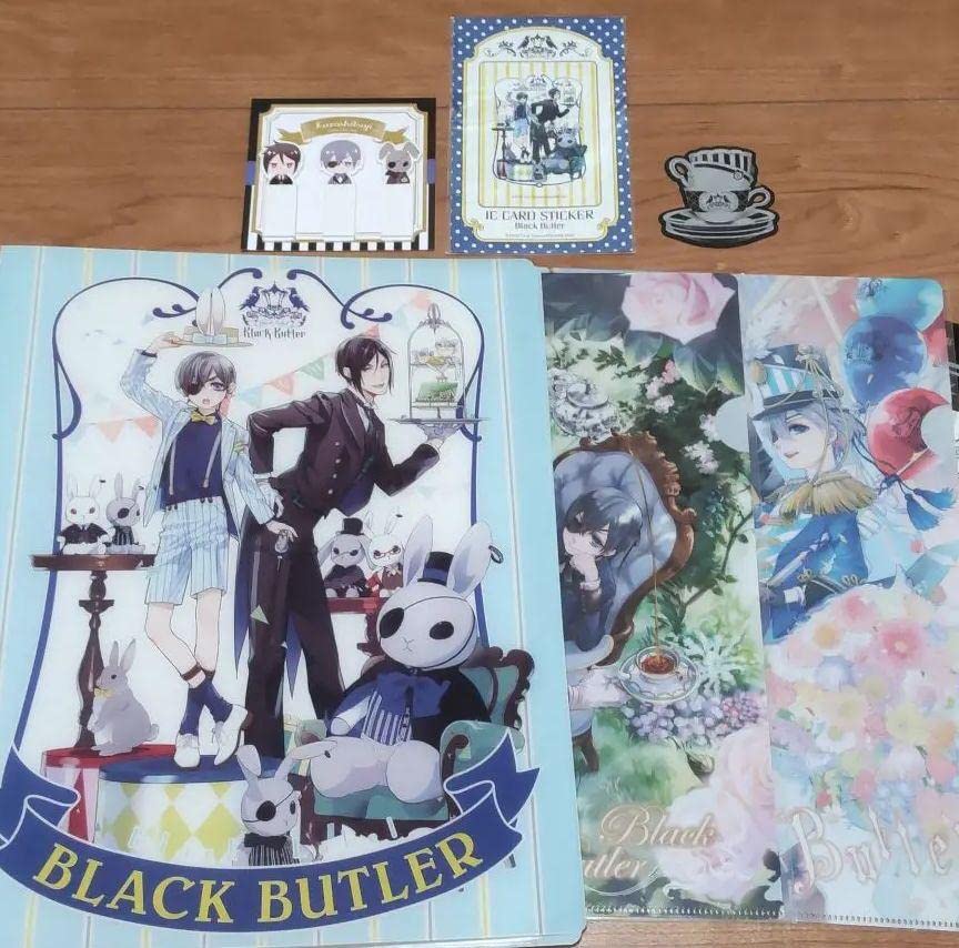 黒執事 クリアファイル・クリアファイルホルダーセット 黒執事 クリア