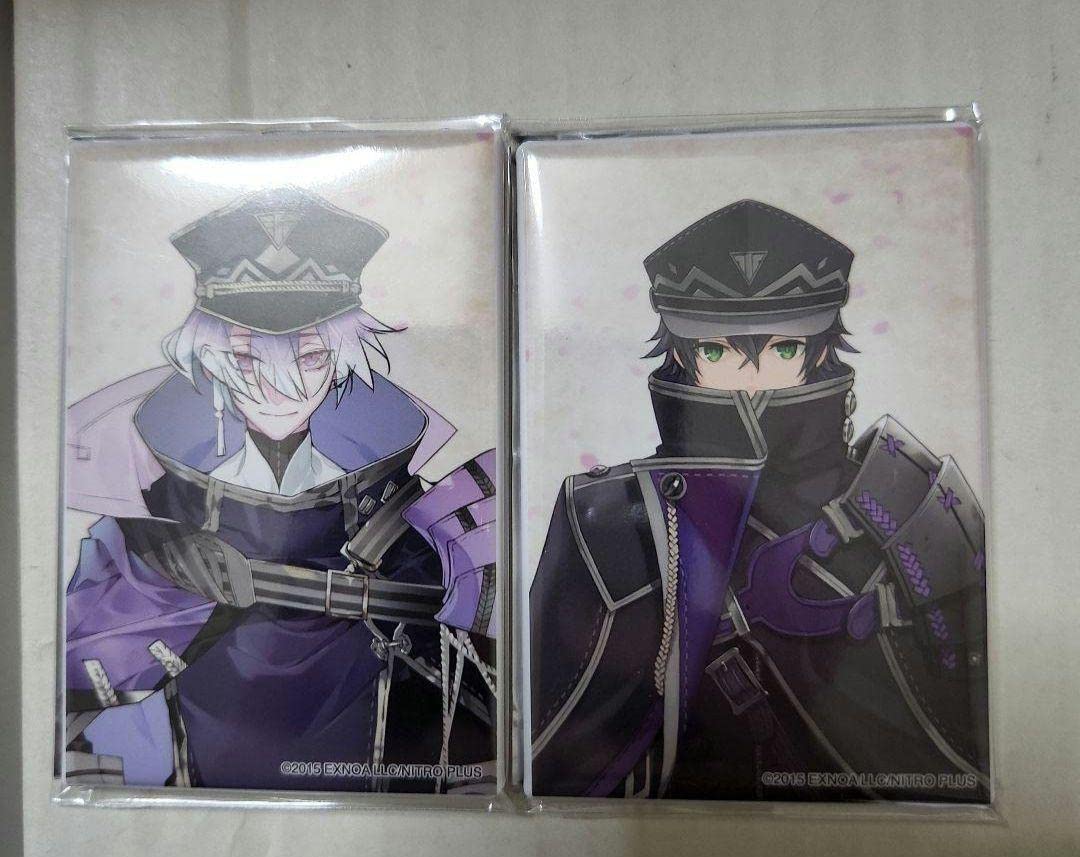 刀剣乱舞 三日月宗近 跪坐 スクエア缶バッジ 刀剣乱舞 スクエア缶