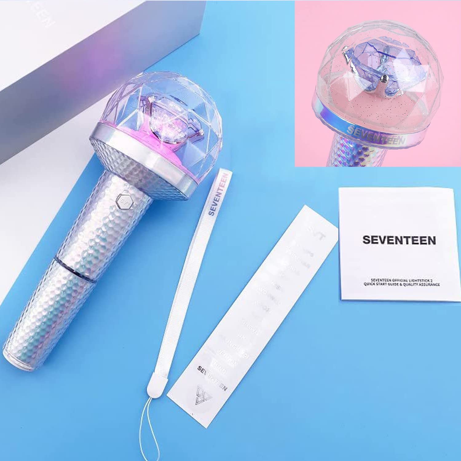 SEVENTEEN 公式ペンライトcarat棒ver.2 2本