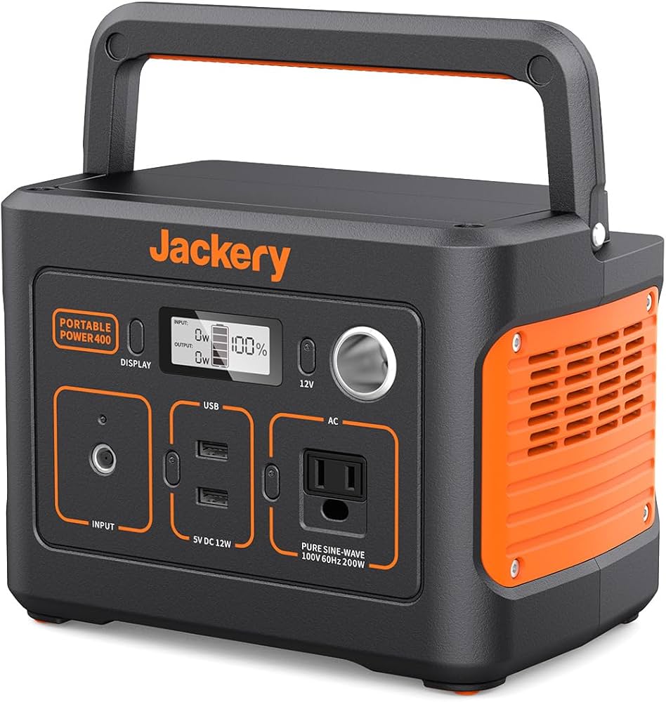 Amazon | Jackery ポータブル電源 400 大容量 400Wh 家庭用