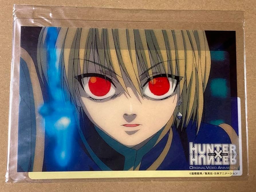 クラピカ 旧アニメ クリアポストカード HUNTER × HUNTER クラピカ 旧