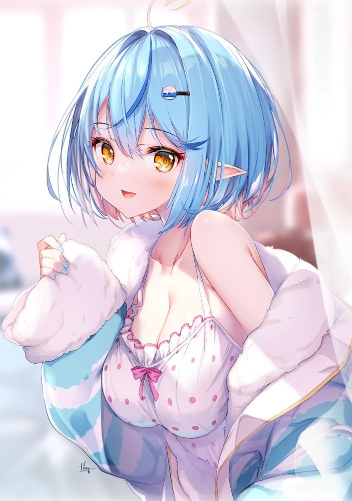 雪花ラミィ ラミィ 等身大 タペストリー アカモク ホロライブ hololive