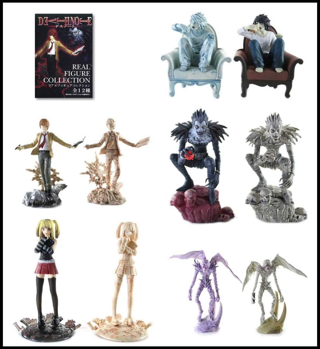 Amazon | DEATH NOTE デスノート リアルフィギュア コレクション…4種B