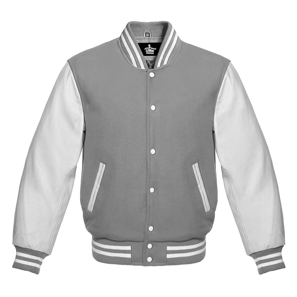 ずとまよ VARSITY JACKET(Light Gray) Lサイズ バーシティジャケット
