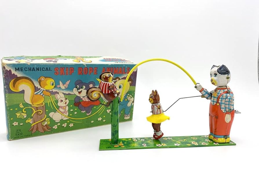 1950年代ブリキ□CYMBAL MONKEYシンバル・モンキー 猿 ゼンマイ 富士