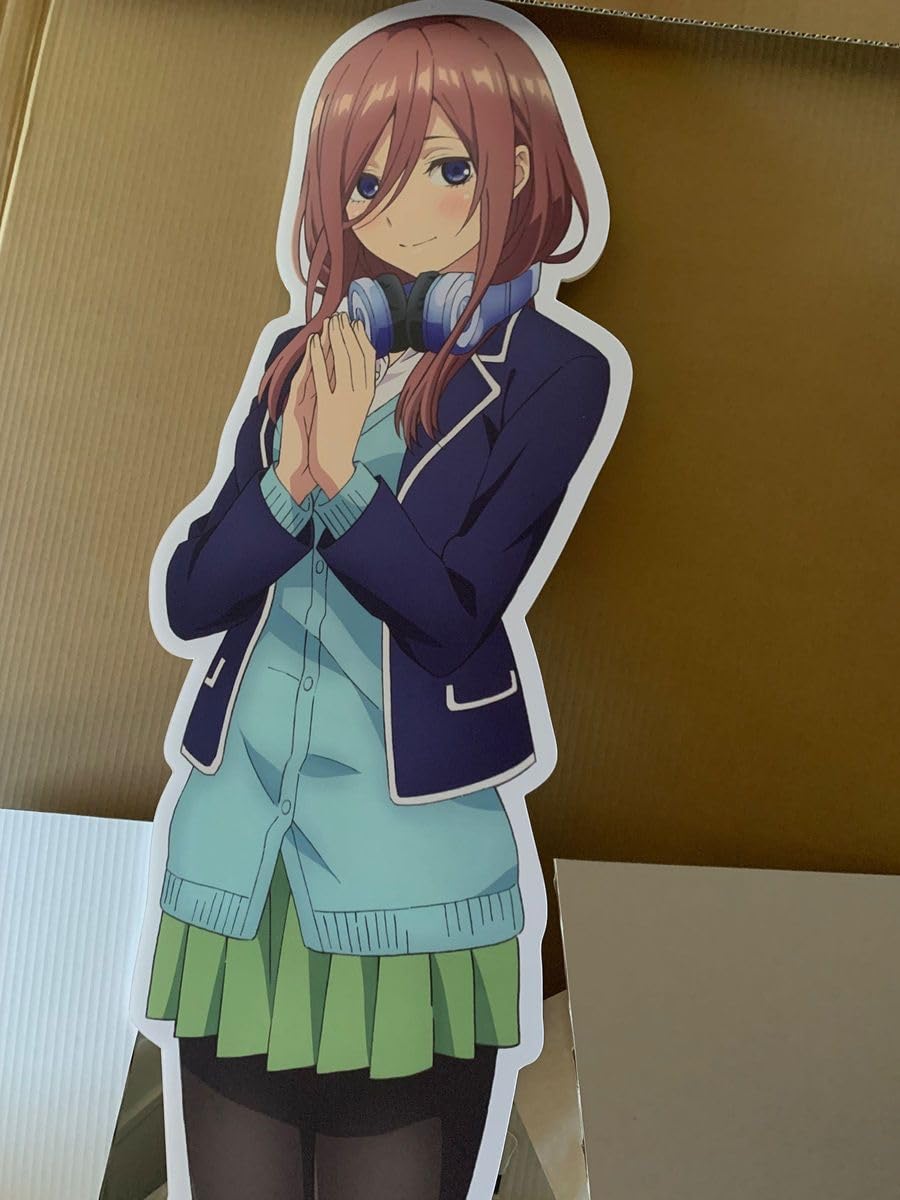 五等分の花嫁 中野三玖 等身大パネル10体限定生産 当選品 くじコレ