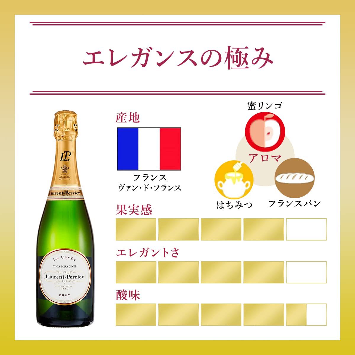 Amazon.co.jp: 【英国王室御用達のシャンパン】シャンパン ローラン