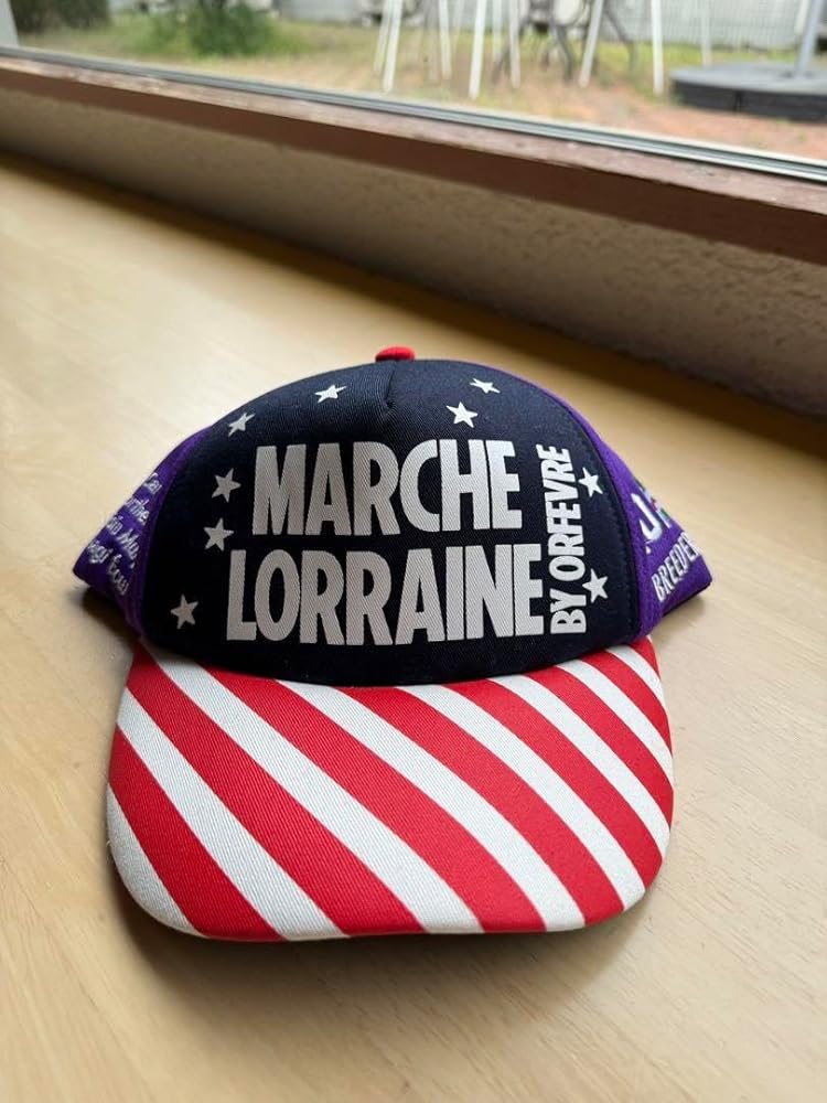 Amazon.co.jp: 限定 マルシュロレーヌ キャップ 競馬 矢作芳人厩舎