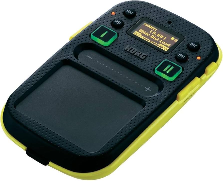 美品】KORG kaossilator2 イエロー ACアダプター付き