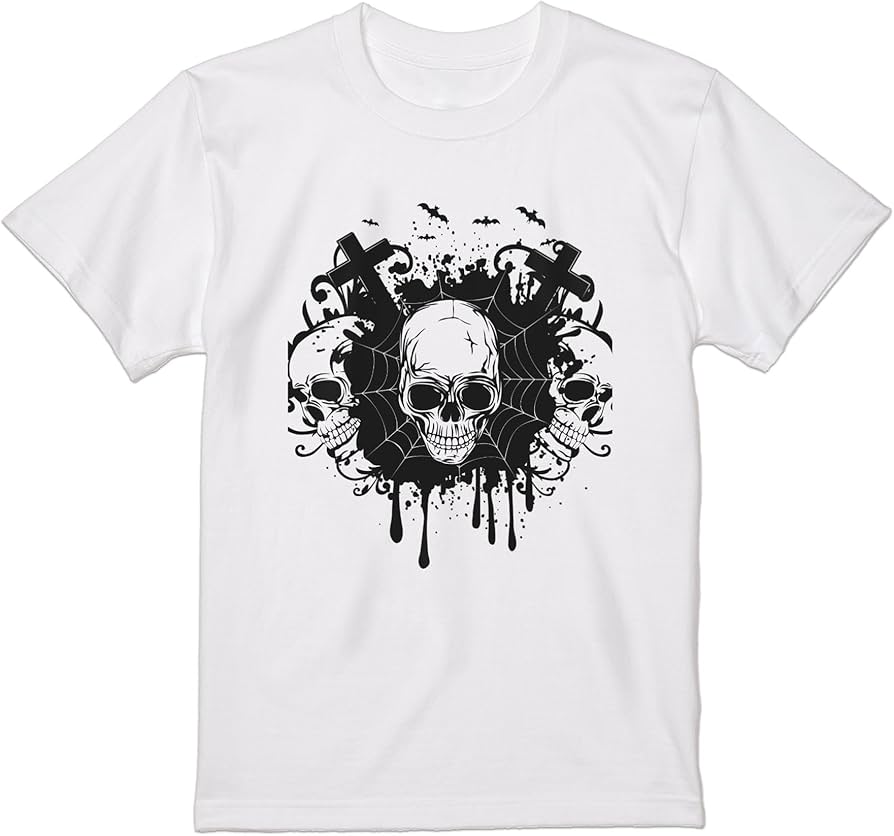 LLICA スカルデザイン Tシャツ Lサイズ ヴィンテージ llica スカル