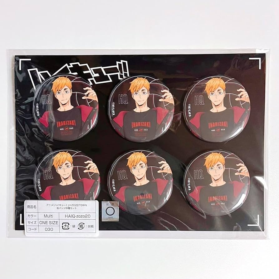 ハイキュー!! TO THE TOP キャラバッジコレクション 昼休憩 ハイキュー