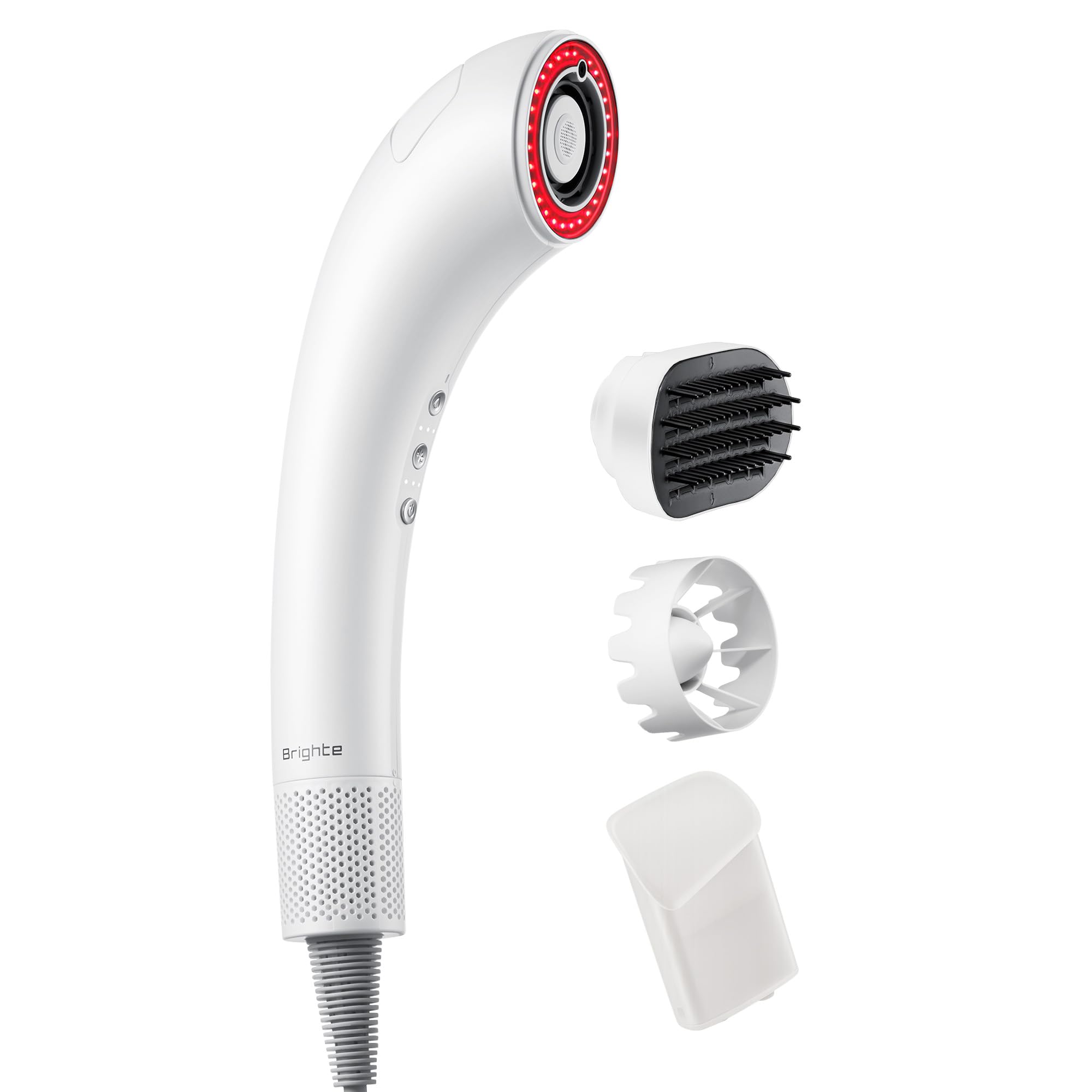 Amazon | 【新色 WHITE】Brighte ブライト SHOWER DRYER WHITE ヘア