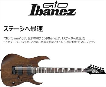 Ibanez GIO レフティ エレキギター ブラウン 24フレット Ibanez GIO