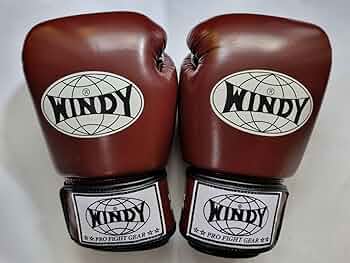 WINDY ボクシンググローブ 8オンス グレー+ RDXナックルパッドセット