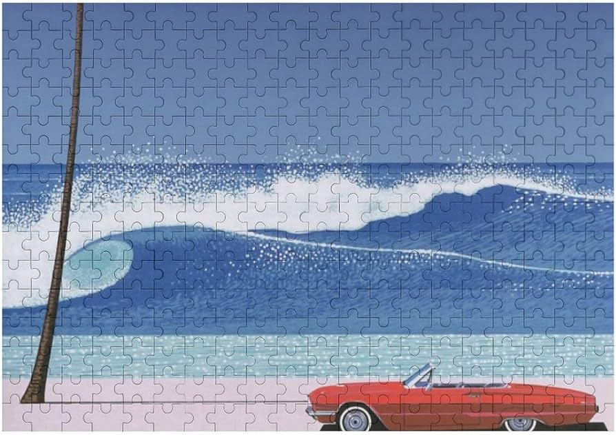 Amazon.co.jp: パズル 永井博アートイラスト1 ジグソーパズル 300