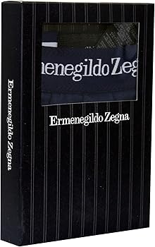 Ermenegildo Zegna Stretch Cotton Men's Boxer Trunk, Polizei Blue