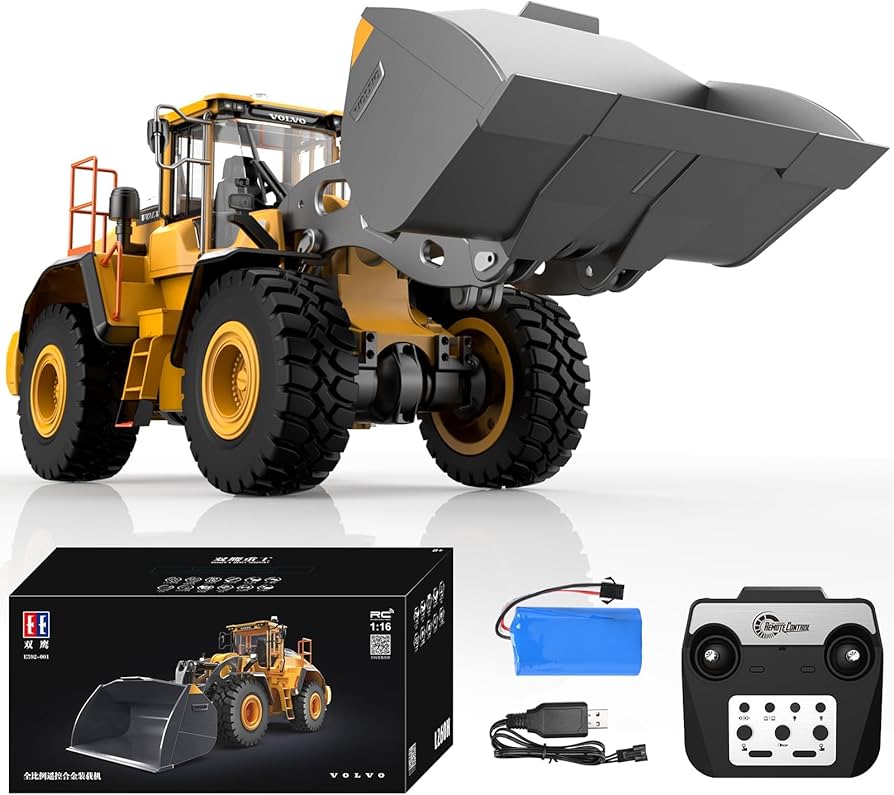 Amazon.com: DOUBLE E Hobby Volvo L260H Remote Control Wheel Loader