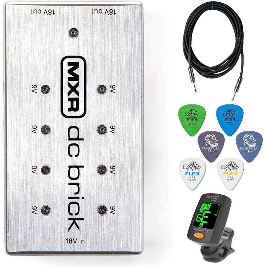 Amazon.com: MXR M237 DC Brick Power Supply Bundle with Instrument
