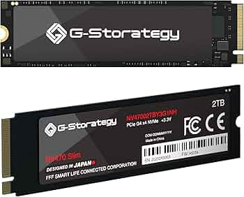 Amazon | G-Storategy SSD 2TB M.2 銅熱伝導シート搭載 【新型PS5】PS5
