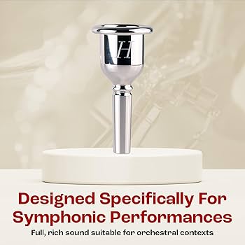 Amazon.com: Denis Wick Heritage Tuba Mouthpiece Silver Plated