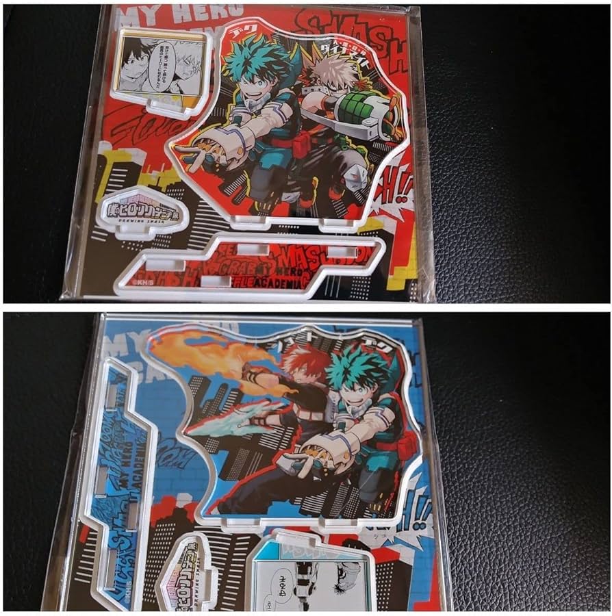 Amazon.co.jp: 僕のヒーローアカデミア ヒロアカ展 アクスタ セット 爆