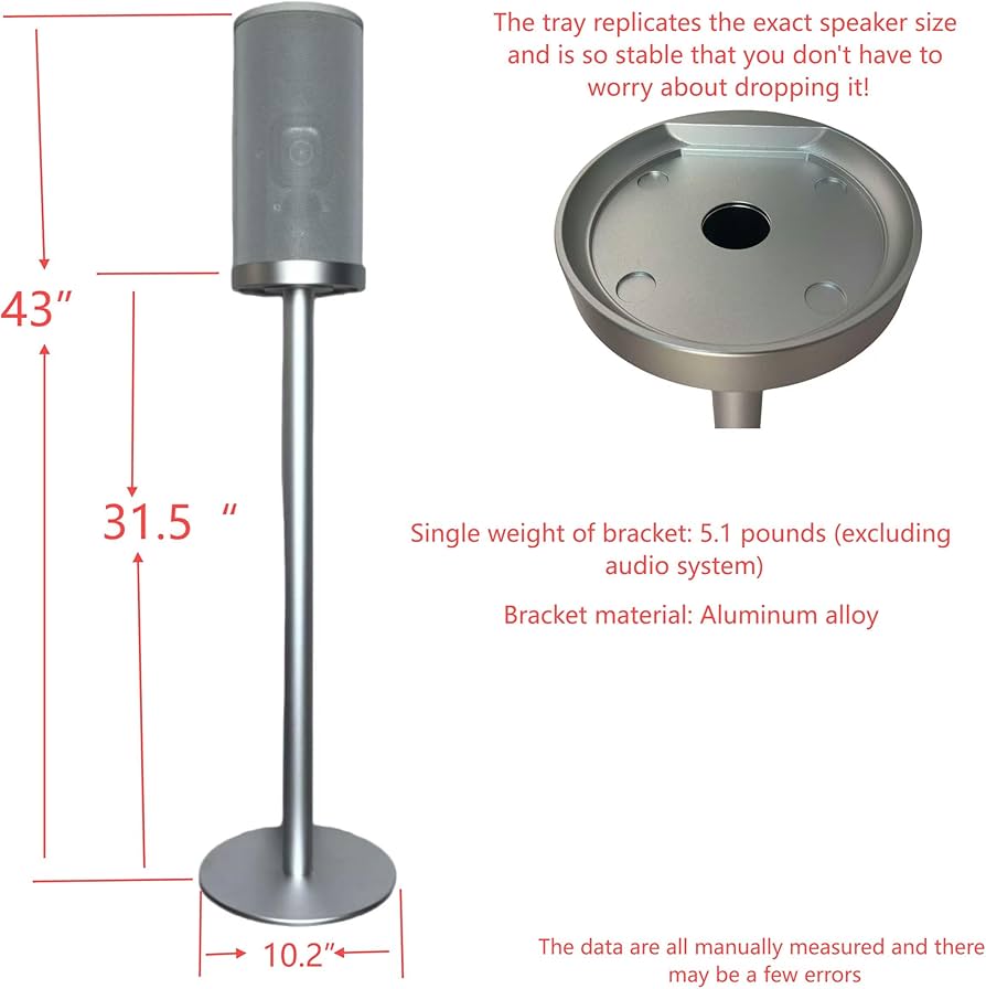 Amazon | ZGOUOスピーカースタンドは、ソニーSony HT-A9 7.1.4ch高性能