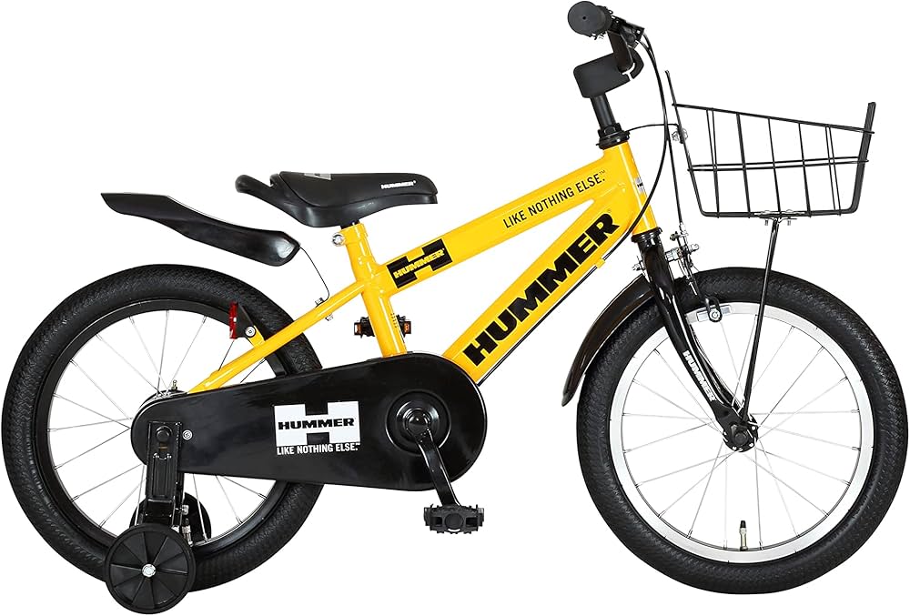 Amazon | HUMMER(ハマー) KID'S18-OH 特殊折りたたみ補助輪付き