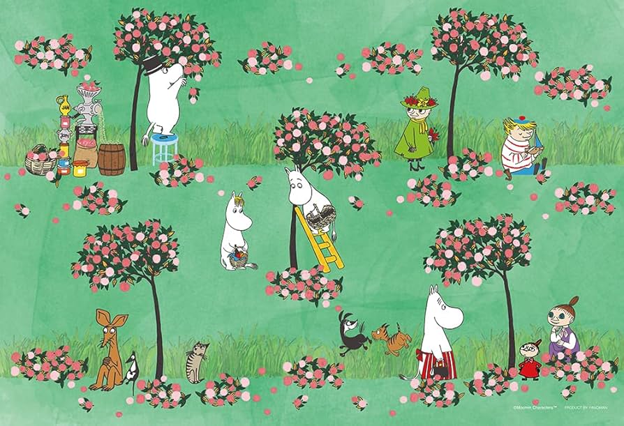 ムーミン ジグソーパズル Raining View ムーミン ジグソーパズル