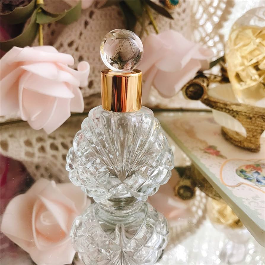 MARCEL PAUTOT アールデコ香水ボトル ガラスと金属 香水瓶 フランス