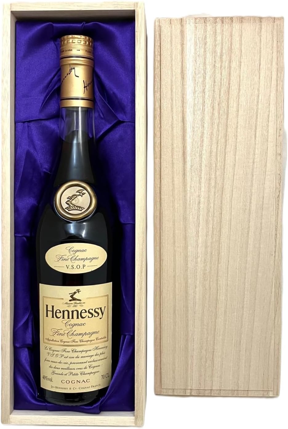竜酒2998◇未開栓 Hennessy ヘネシー VSOP スリムボトル クリア 2本