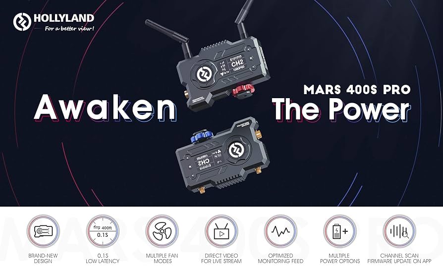 配信機器・PA機器・レコーディング機器 Hollyland 400S 配信機器・PA