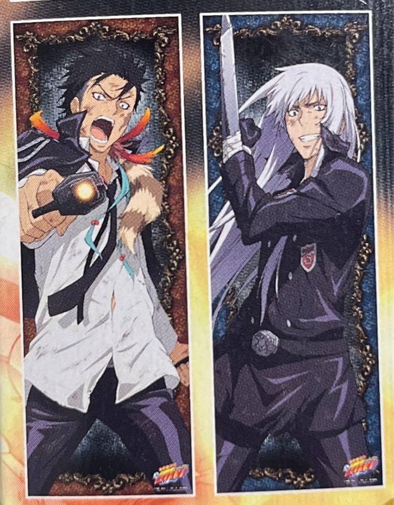 家庭教師ヒットマンREBORN! XANXUS スクアーロ クリアポスター Amazon