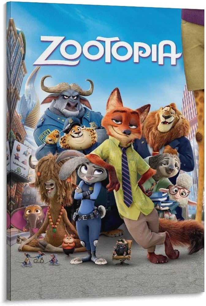 ズートピア2 オリジナル映画ポスター 海外版 両面印刷 27x40インチ