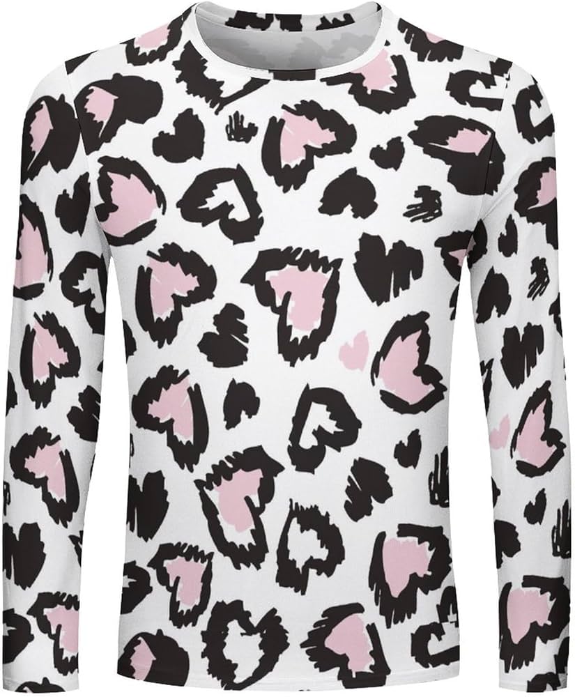 Amazon.co.jp: ヒョウ柄 豹柄 長袖tシャツ メンズ レディース ロングt