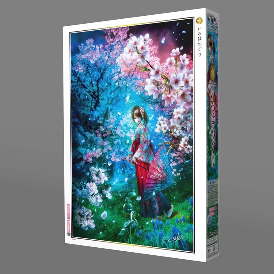 Amazon.co.jp: 1000ピース ジグソーパズル いろはめぐり (50x75cm