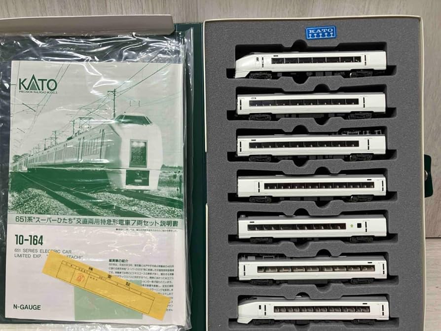 Nゲージ KATO 10-164 651系 スーパーひたち交直両用特急形電車 Amazon |