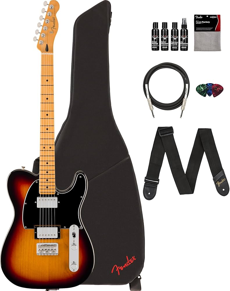 Amazon.com: Fender Player II Telecaster HH - 3-Color Sunburst