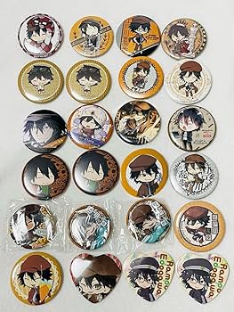 文豪ストレイドッグス わん 激推し 缶バッジ 江戸川乱歩 20点セット