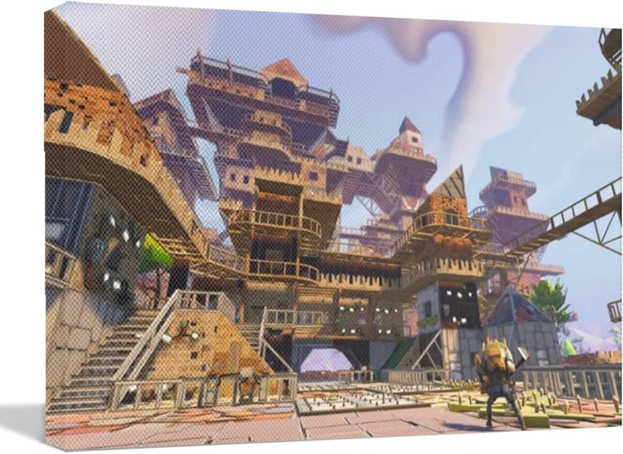 Amazon.co.jp: フォートナイト アートポスター フレーム付き