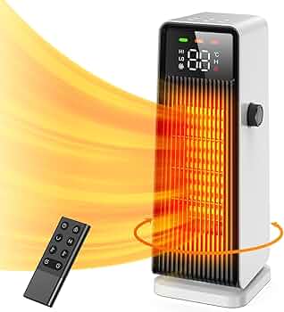 Amazon | セラミックヒーター 【人感センサー＆ECO節電対策＆冷風・温