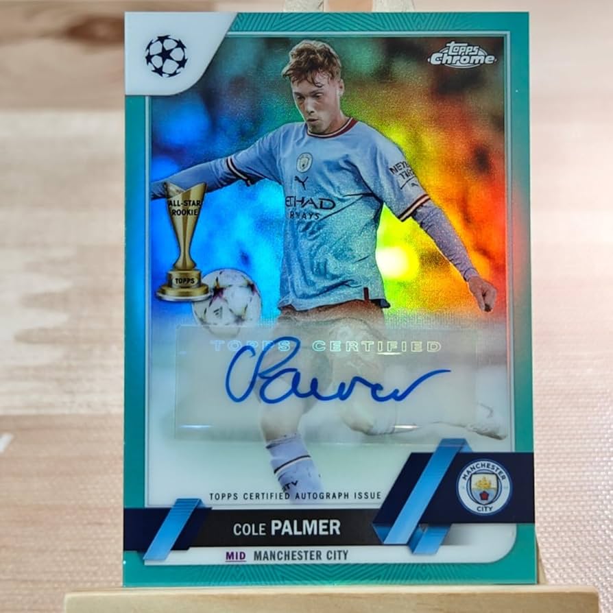 コールパルマー サインカード マンチェスターシティ COLE PALMER Prizm